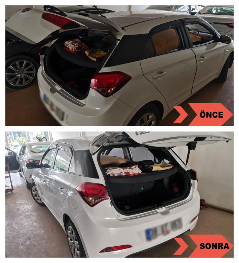 Hyundai İ20 Dolu Hasarı 