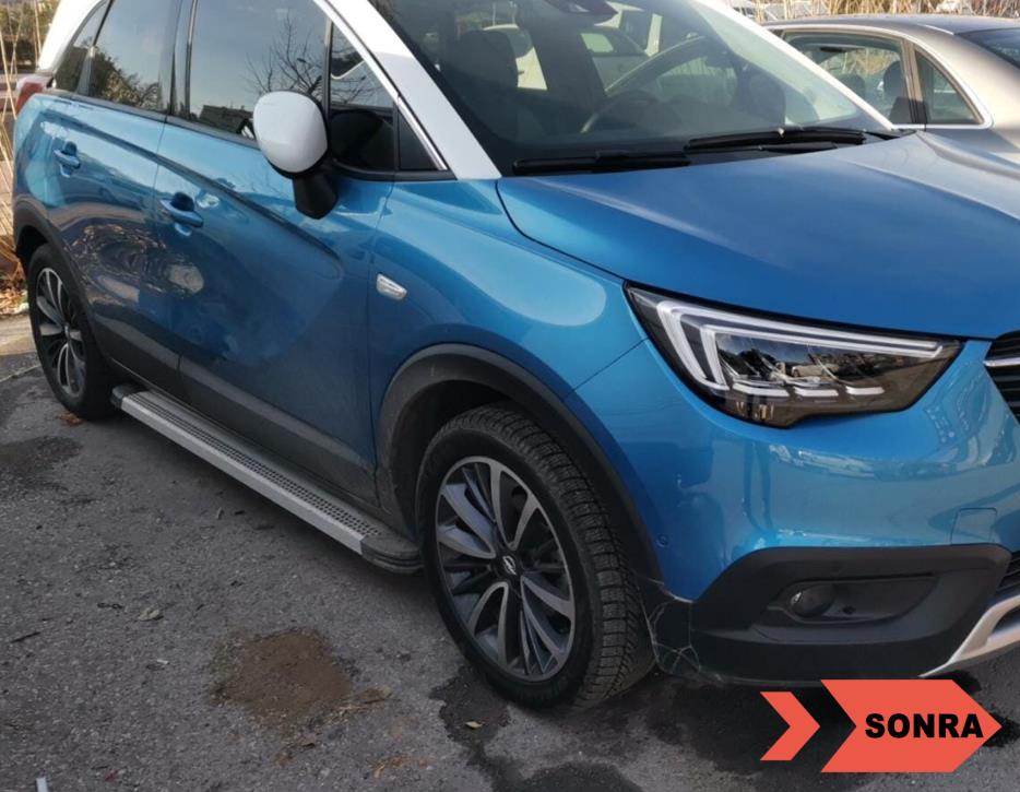 Opel Crossland Mavi Sağ İki Kapı Boyasız Onarım