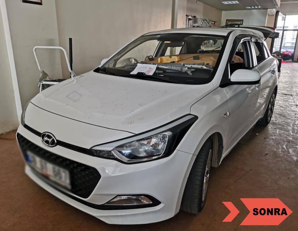 Hyundai İ20 Dolu Hasarı 