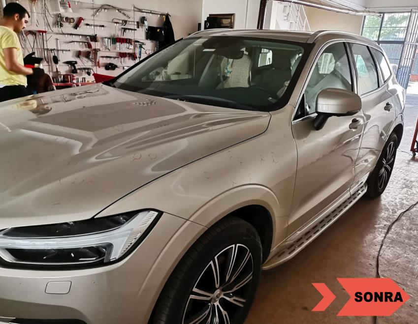 Volvo XC60 Dolu Hasarı Onarımı