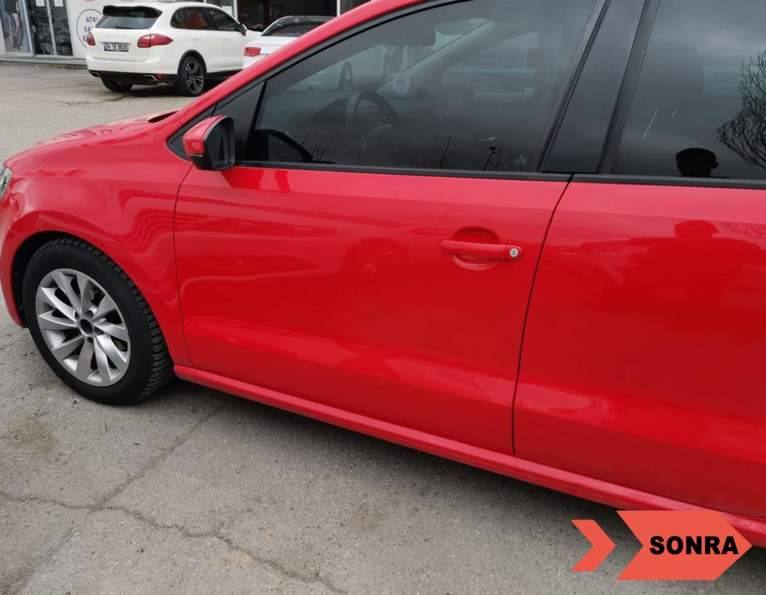 Vw Polo Sağ ve Sol Ön Kapı Boyasız Onarım